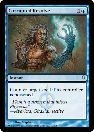 New Phyrexia - Corrupted Resolve