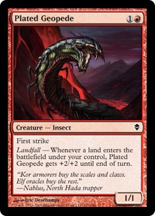 geopede the aggro red build continues to fill out